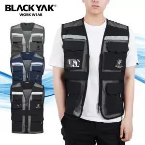 블랙야크 여름조끼 메쉬 망사 등산 낚시 작업조끼