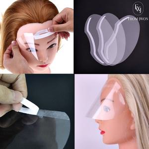 미용실 얼굴 가리개 50매 페이스 커버 투명 필름 마스크 샴푸 염색