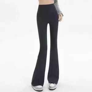 [라일리의류] Rly 하이웨스트 헬스 요가 스판 밴딩 나팔 부츠컷 레깅스