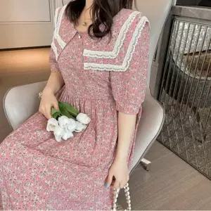 ONM 스판 30성 여름 여성 88사이즈 롱원피스 쉬폰 가을