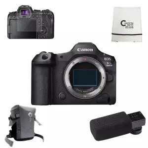 (컴온탑) 캐논 정품 EOS R5 Mark II BODY + 보호필름 + 세무 융 & 포토리뷰 카메라 마이크 + 고급 줌백 (재고보유) (300대 판매돌파)