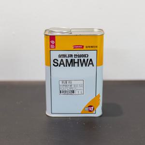 삼화페인트 유니올신나 1L 우레탄페인트 희석제 (매직탄 스피롤탄 에코우드 전용)