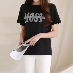 ONM 홀로그램 프린트 반팔 티셔츠 스탠다드핏 면티