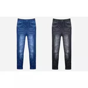 ONM 여성 데님 스키니 스판 청 레깅스 팬츠