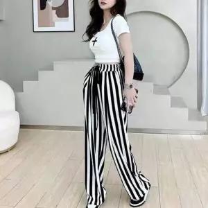 ONM 시원한 냉장고 아이스 여자 여름 쿨링 바지 9부 팬츠