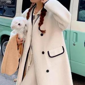 ONM 코트 양털 롱 자켓 LD164