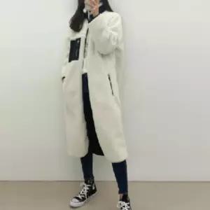 ONM 리버시블 공용 뽀글이 롱 자켓 양털 후리스 겨울 코트