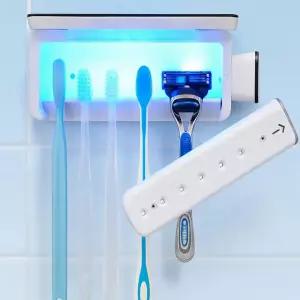 [ 국산제조 ]벽걸이 무선 칫솔살균기 충전 살균 소독 UVC 살균 베스코