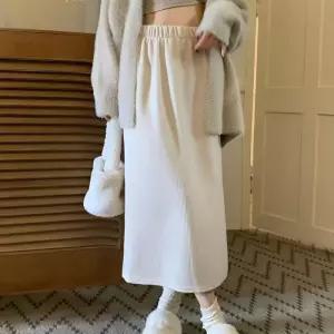 ONM 여성 치마 융기모 코듀로이 골덴 밴딩 롱스커트