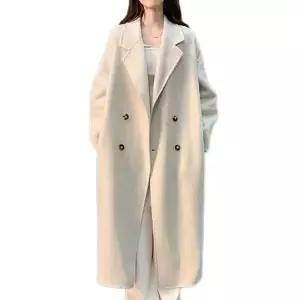 ONM 여성 겨울 모직 롱코트 오버핏 아우터 겉옷 코트