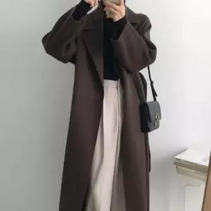 ONM 여성 3컬러 가을 겨울 모직코트 소프트 보온 롱코트