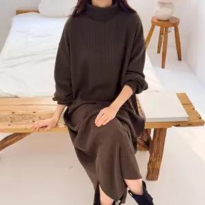 빅사이즈 412 베이글폴라트임원피스 DGOT421