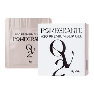 큐브이투 H20 프리미엄 실크 젤 석류 3ml 10p 휴대용 팩젤 수용성 러브 마사지젤