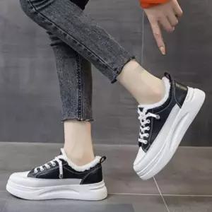 [오노마] ONM 여성 키높이 윈터 털안감 겨울 따뜻 스니커즈 운동화