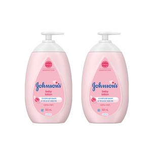 존슨즈 베이비 로션 핑크 500ml X2개