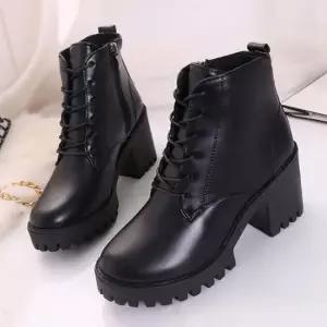 [오노마] ONM 여성 키높이 워커 통굽 발편한 워커힐 베이직 슈즈