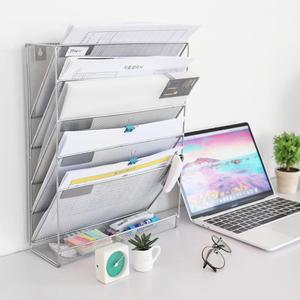 서류정리함 파일꽂이 오피스 정리용품 파티션걸이 메탈 2종