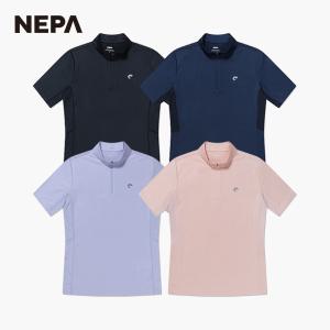 네파 여성 리코 RICO 반팔 집업 티셔츠 7I45404