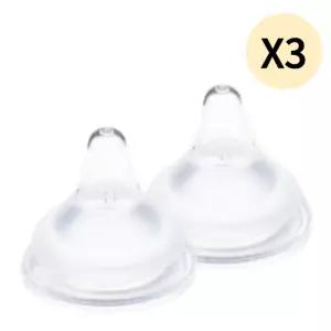 토비앤몰리 아기 더블하트 모윰 호환 젖꼭지 2단계 X6