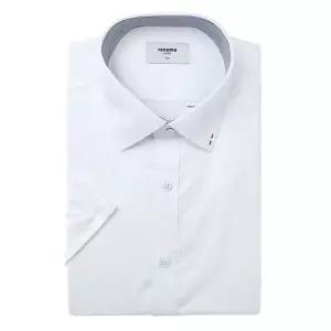[NS홈쇼핑]레노마셔츠(반소매 핏)구김적은 뱀부 폴리 스판 셔츠RPUSL0-307-WH..