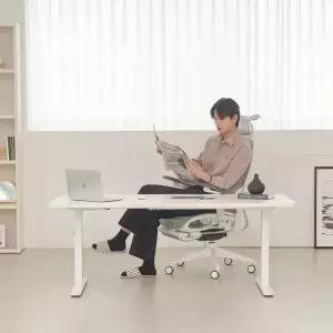 에이픽스 듀얼 모터 전동 3단 높이조절 스탠딩 모션데스크 MD303D 1600