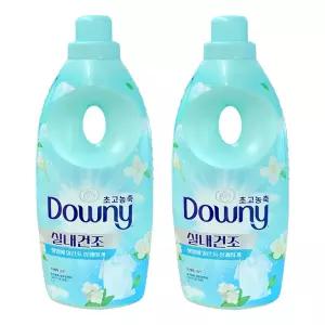 다우니 초고농축 섬유유연제 엑스퍼트 실내건조 1L x2개