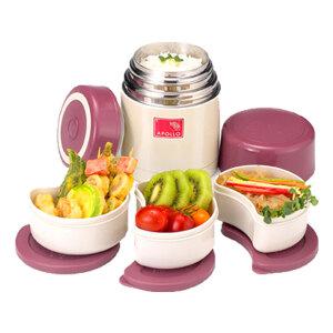국산/아폴로/죽통/보온도시락/APL-950/보온보냉/도시락/세트/죽용/스텐