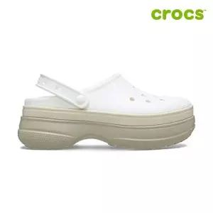 [크록스][크록스 정품] 클래식 스택 클로그 공용샌들 211355-0WV