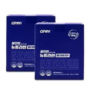 GNM자연의품격 올인원 뉴트리션 멀티비타민 플러스 2700mg x 30개입 X 2박스 I