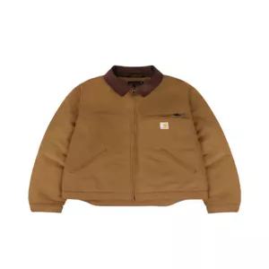 [칼하트]Carhartt 남성 캐주얼 릴렉스 핏 레귤러 덕 디트로이드 자켓 103828 브라운