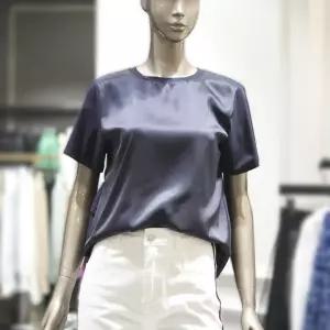 [AK분당점] [알렉시스엔] 제시뉴욕 폴리 면배색 반팔티셔츠 DEM-NSWC1110