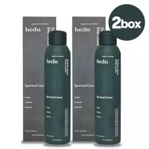 히든 퍼퓸 스프레이 바디로션 스포틸 그린 250ml 2개