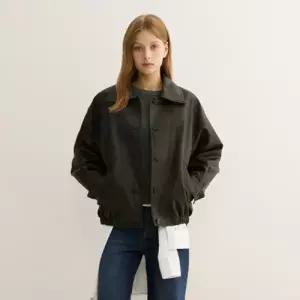 [롯데백화점]시스티나 블루종 카라 레더 점퍼 -AWWJPP31030