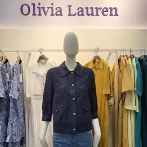 올리비아로렌 sh06 아일렛자수 카라 자켓 VOCFUA14121 (33130914)