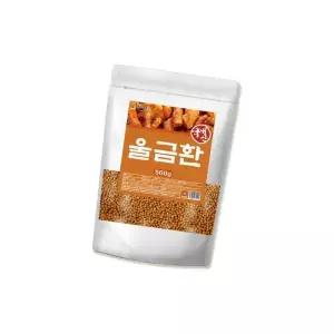 [굿소일] 국산 울금 율금 덩이뿌리 귤피 환 정 500g