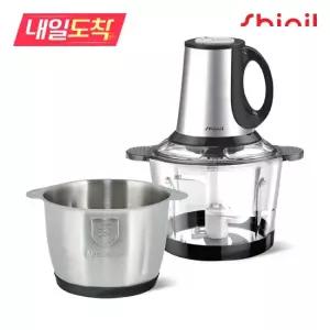 [내일도착] SHINIL 멀티 다지기 대용량 SFM-30FM 2종 용기+마늘박피기