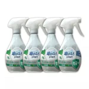 페브리즈 항균플러스 산뜻한향 370ml x 4개