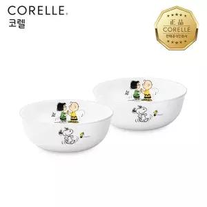 [코렐] 스누피더홈 한국형 대접 2P