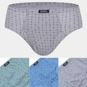 국산 남자순면삼각팬티 인밴드 소변구 있는 브리프 3매입 세트