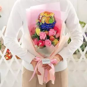 캔디 화이트데이 선물 꽃다발 어린이날 졸업 츄파춥스 사탕꽃다발 어린이집 부케 입학 생일 단체 사탕