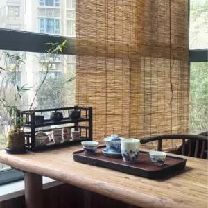 튜림 인테리어 대나무발 천연갈대발 왕대 176x180cm