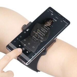 핸드폰 스마트폰 하드케이스 갤플립 카드수납 그린 스마트폰암밴드 폭신스트랩