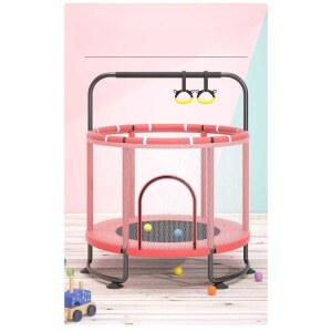 트램폴린 가드형 가정용 접이식 다이어트 점핑 리프팅 무팔걸이 성인용 침실용 운동