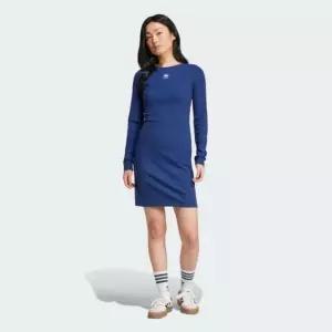 [아디다스]긴팔티 OQJ IY9659 에센셜 립 긴팔 드레스