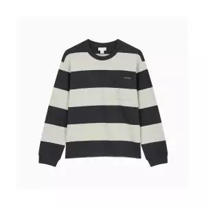 [Calvin Klein]CK 남성 수디드 스트라이프 포켓 티 4RE212G 8MN 661050