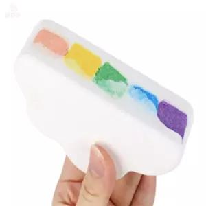 잡화정 잡화정 더허브샵 레인보우 버블 배쓰밤 140G 호텔입욕제 버블입욕제