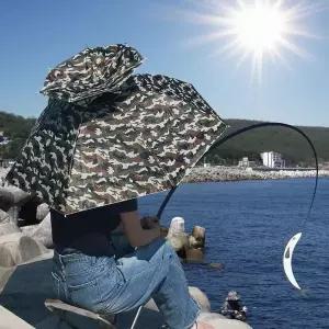 [하프클럽/셀러허브_여성트랜드패션]우산 2단 머리에 쓰는 머리 모자 대형