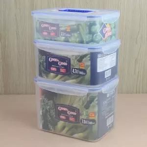 굿앤굿 손잡이 핸디락 밀폐용기 3.3L 4.7L 7L 택1/밀폐/용기/반찬/김치/야채/보관/용/보관통/반찬통/김치통