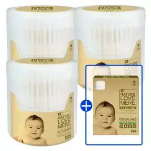 네이쳐러브메레 아기/신생아 면봉 3개 모음전+[GIFT] 아기/신생아 위생 면봉 1개