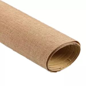 밀짚 벽지 린넨천 접착식 천연 도배 식당 무늬 종이 인테리어 셀프 거실  갈색벽지